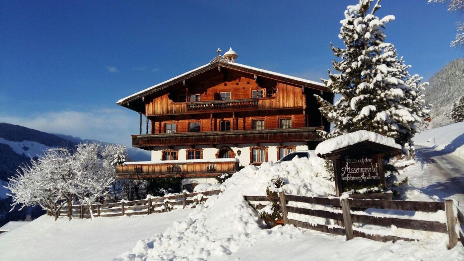 Aussermoos-Zuhaus Alpbach Exteriör bild